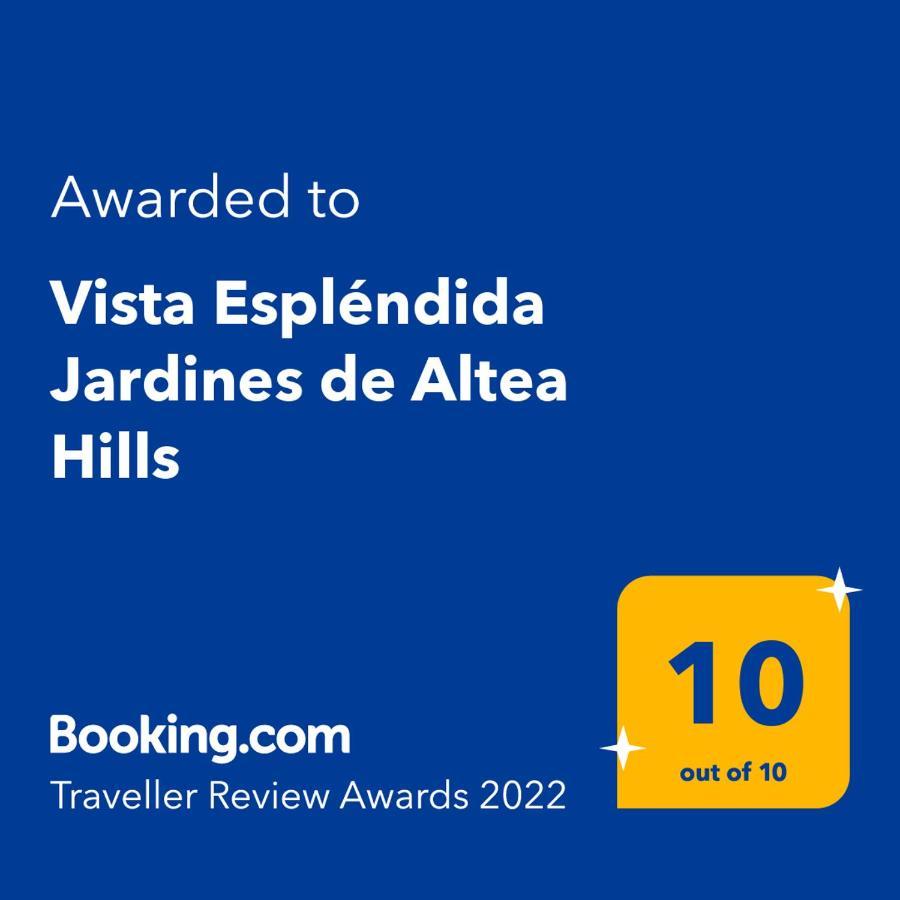 Vista Esplendida Jardines De Altea Hills Apartment Exterior foto